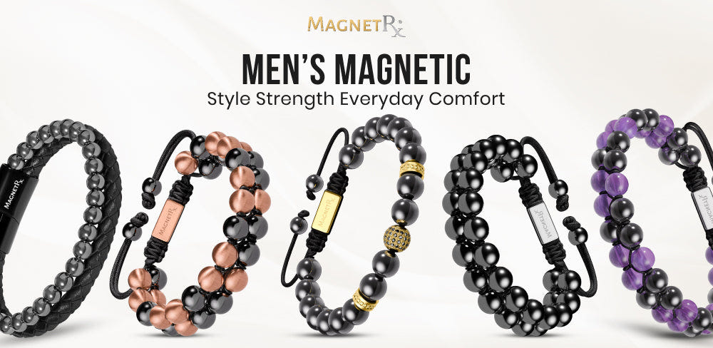 Men’s Magnetic Hematite Bracelets - Style, Strength, and Everyday Comfort