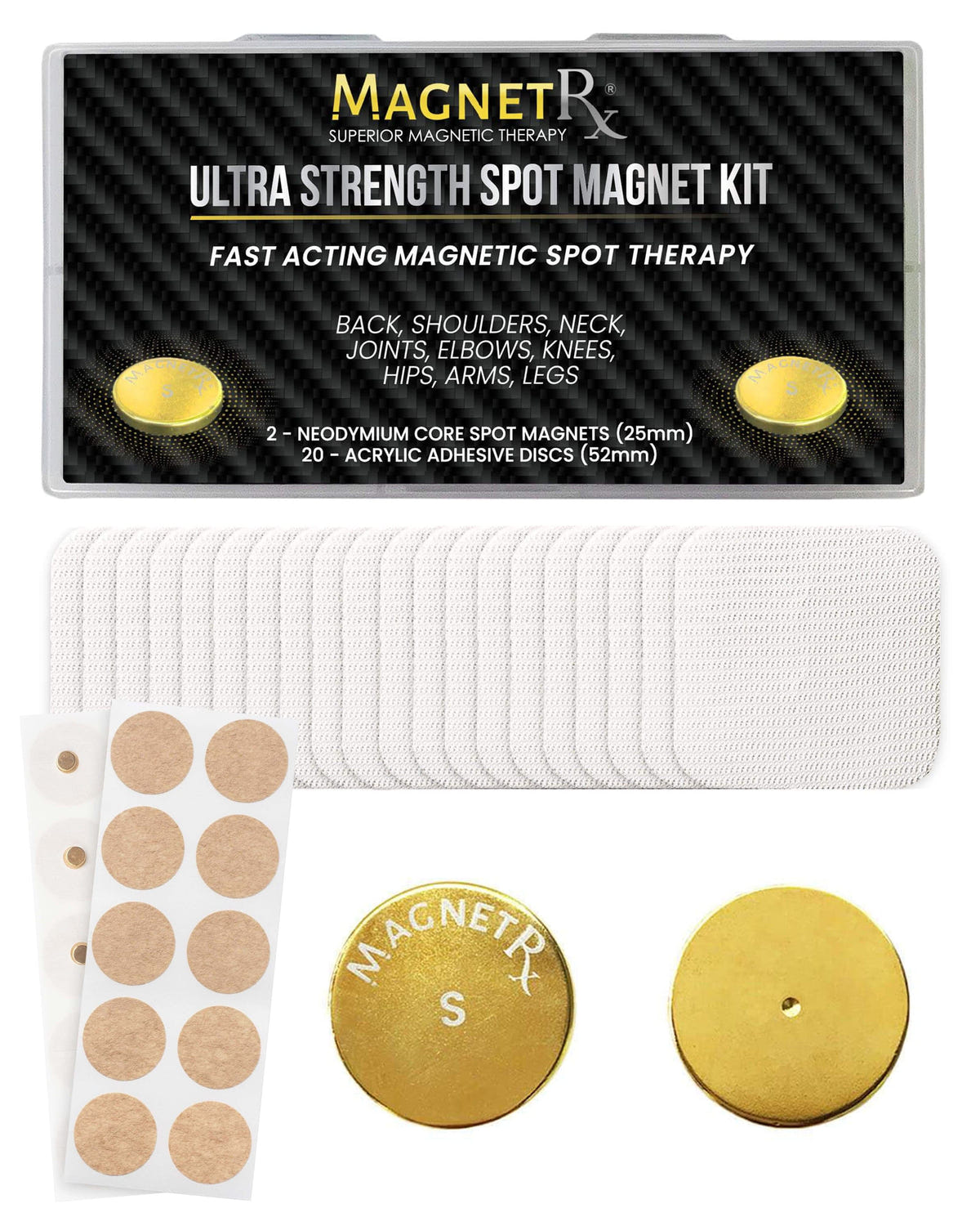 Complete Spot Therapy Set – Small Patches & Large Spot Magnet Kit