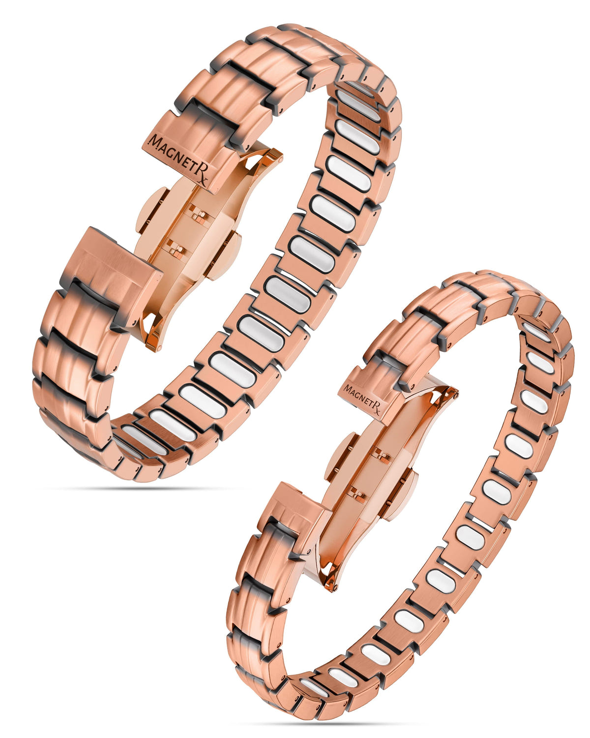 His & Hers Matching Magnetic Bracelets – EllipseMAX Copper