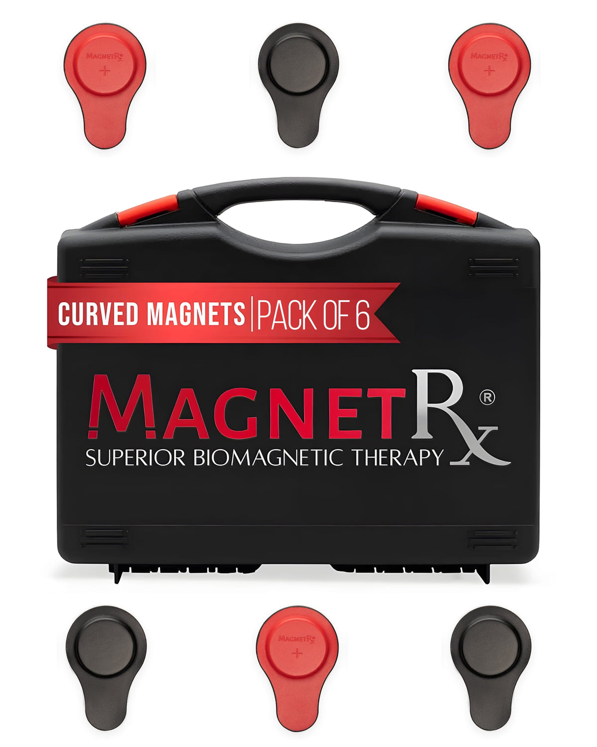 Magnetic Biomagnetic Therapy Biomagnetic Therapy Magnet Kit — Neodymium & Silicone (6 Mixed Unit) MagnetRX