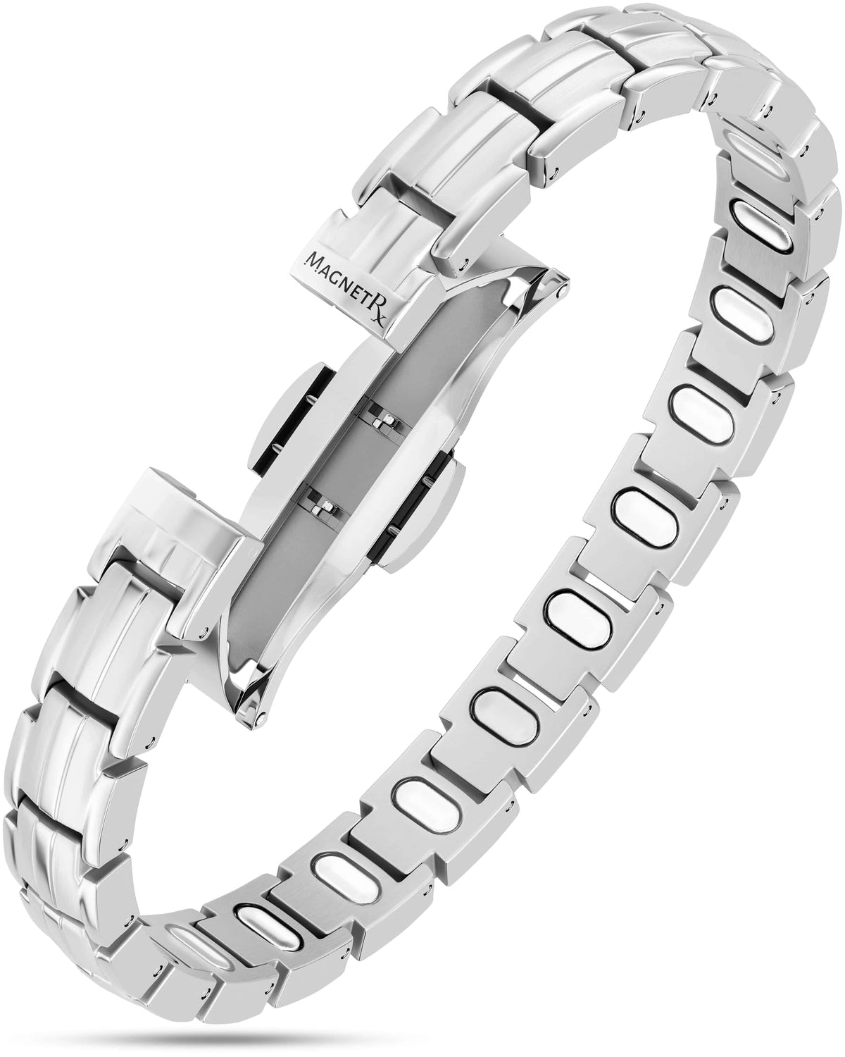 EllipseMAX Magnetic Bracelet for Women (Silver)