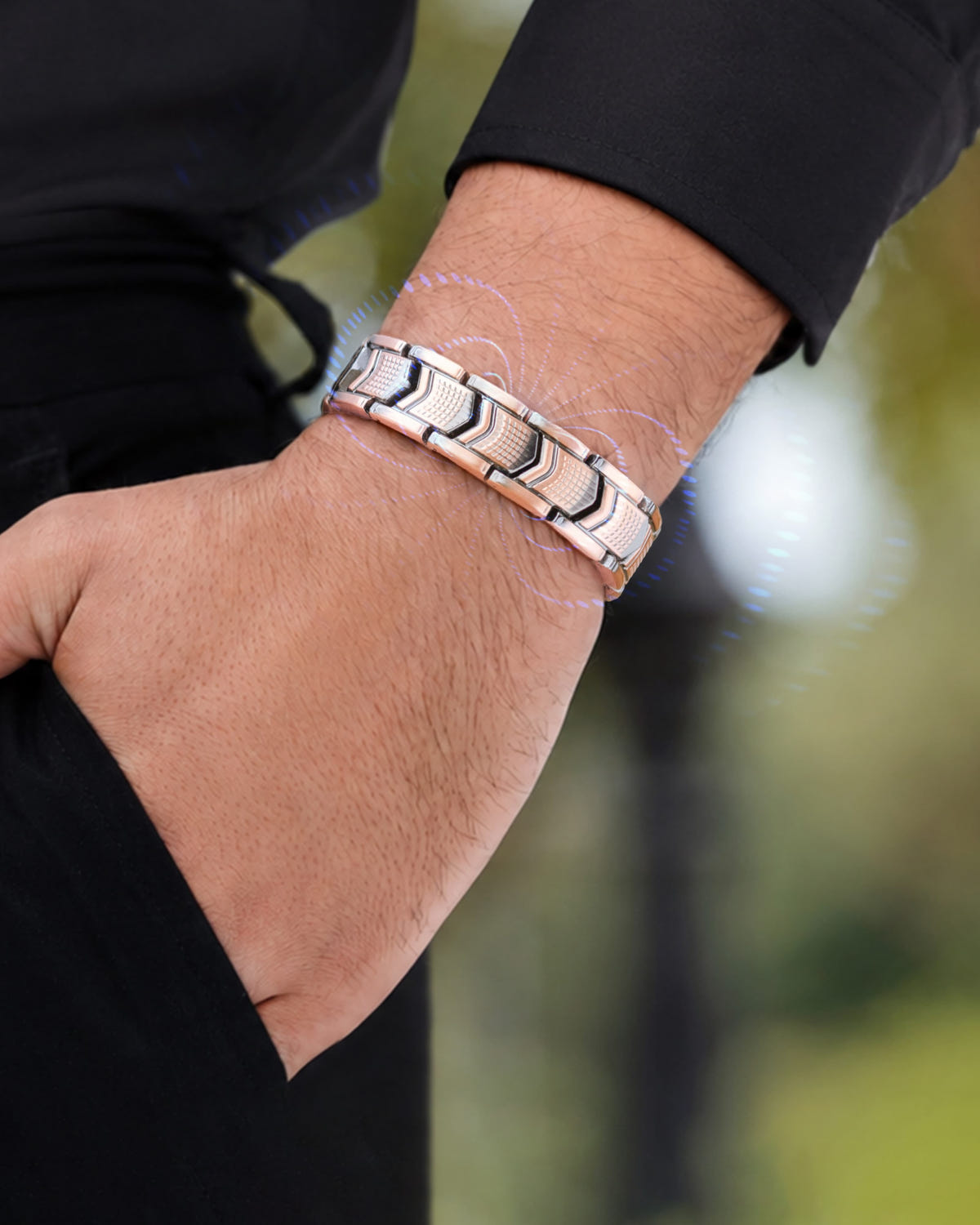 Magnetic Bracelet EllipseMAX Magnetic Copper Bracelet for Men (Arrow) MagnetRX