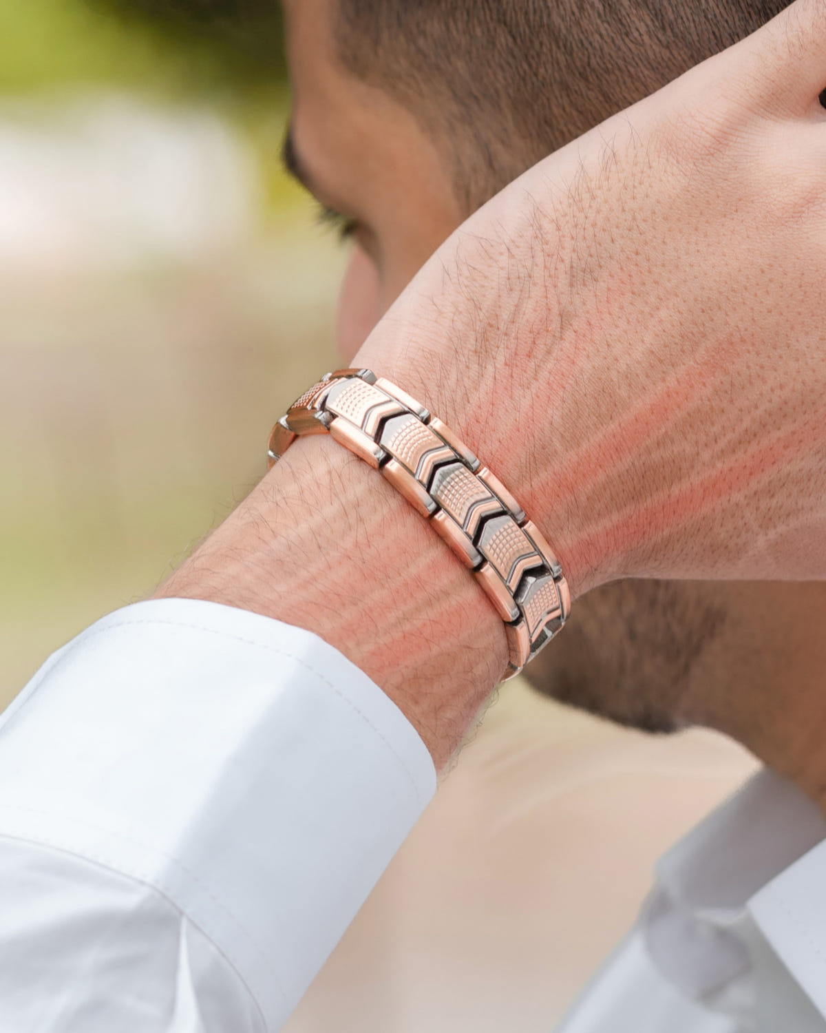 Magnetic Bracelet EllipseMAX Magnetic Copper Bracelet for Men (Arrow) MagnetRX