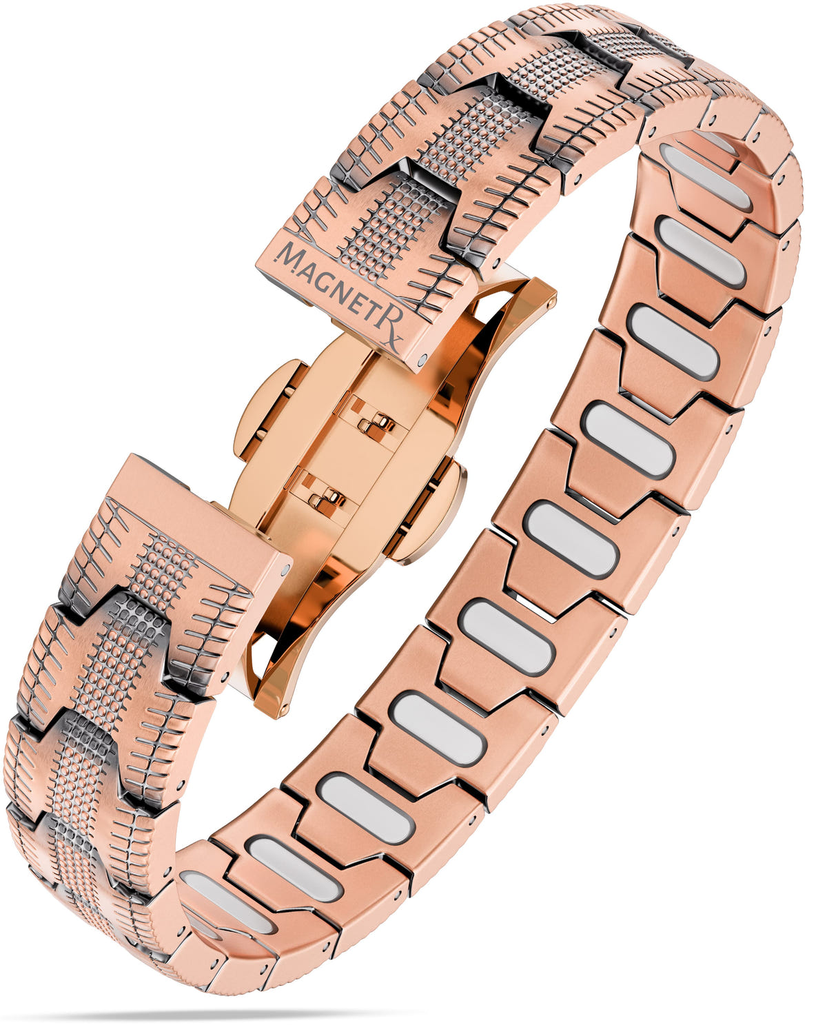 Magnetic Bracelet EllipseMAX Magnetic Copper Bracelet for Men (Tire) MagnetRX