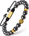 Color: Gold Zeus 8mm Bead