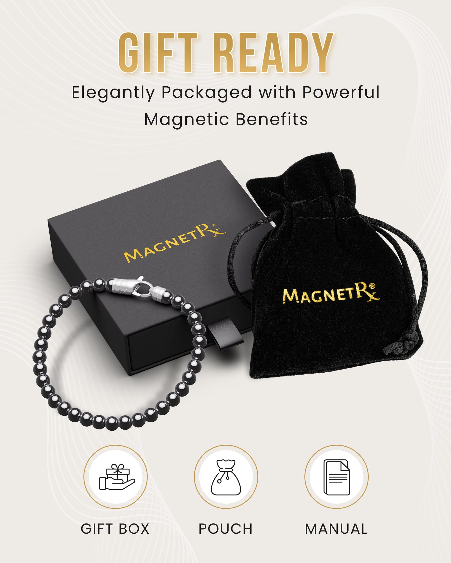 MAX Strength Magnetic Hematite Bracelet (Classic)