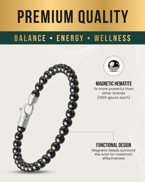 MAX Strength Magnetic Hematite Bracelet (Classic)