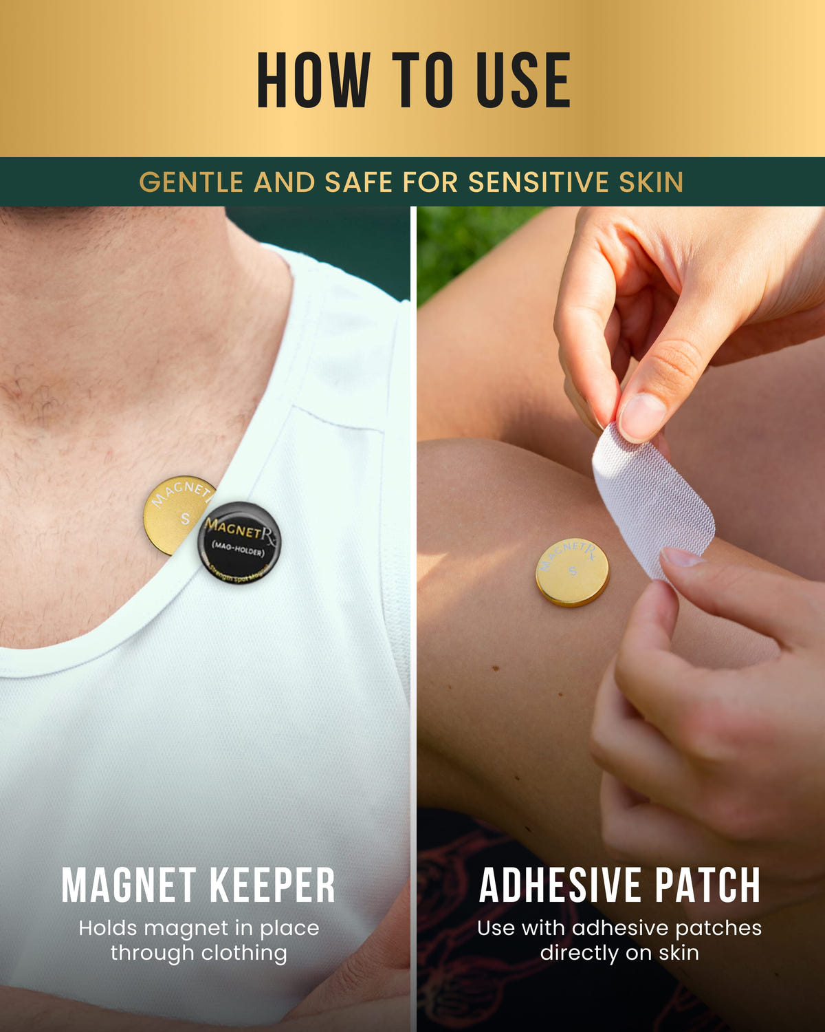 Magnetic Patch Magnetic Therapy Spot Magnet Kit MagnetRX