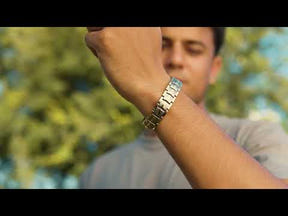 EllipseMAX Magnetic Bracelet for Men (Silver)